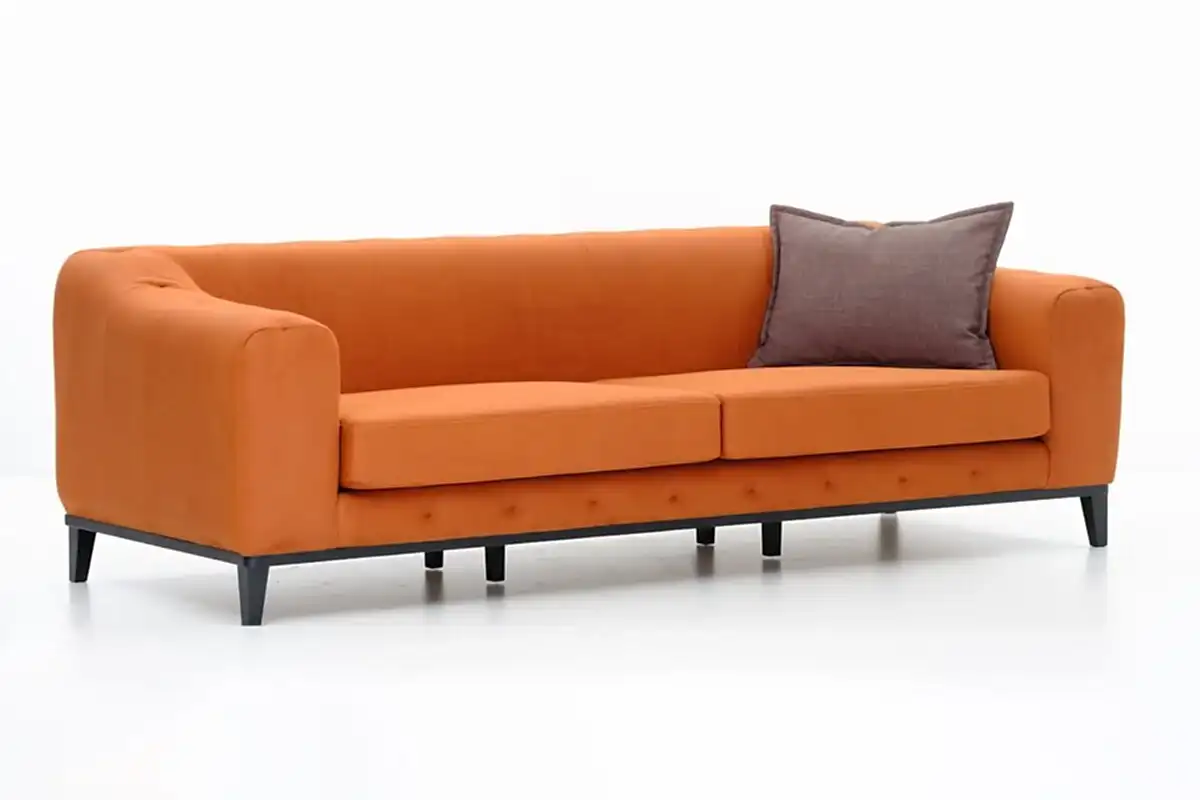 cratos kanepe 1 Cratos Orange Koltuk
