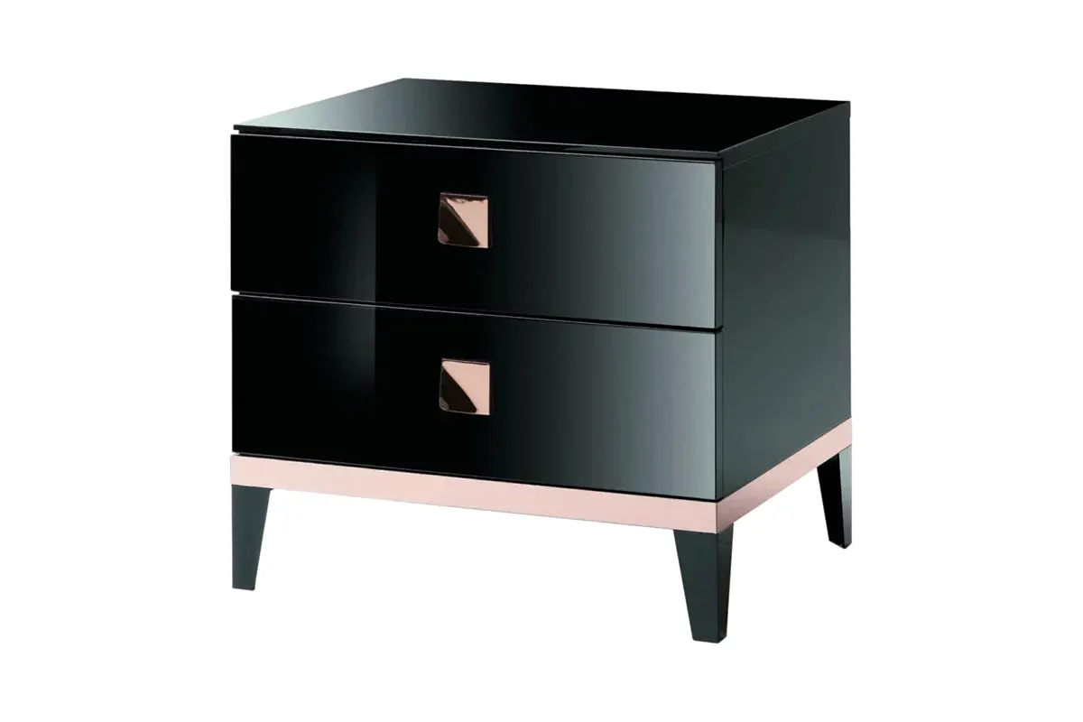 rosegold yatak odasi komodin RoseGold Yatak Odası Takımı